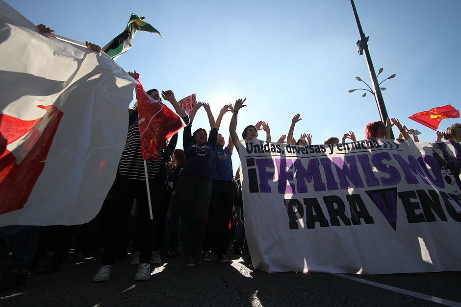 Marcha contra las vioencias machistas 7-7-2015