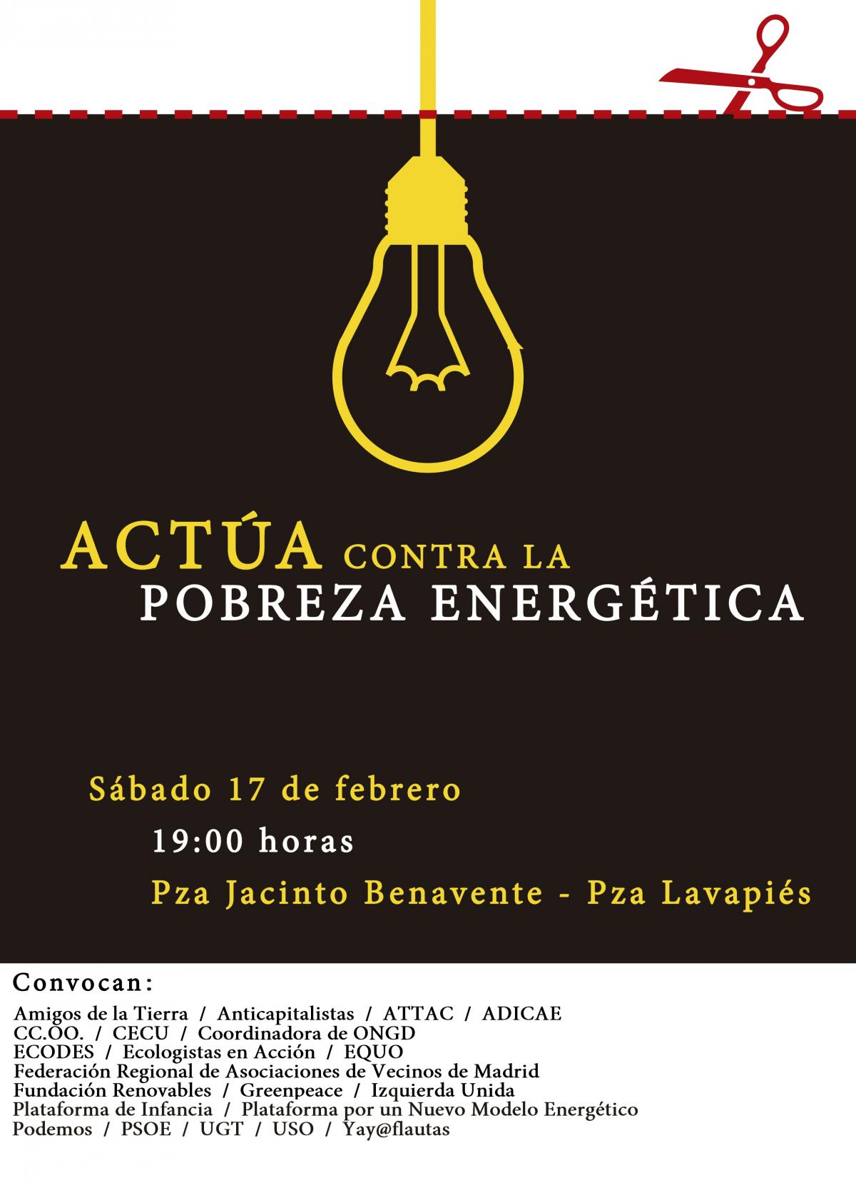 Marcha pobreza energtica