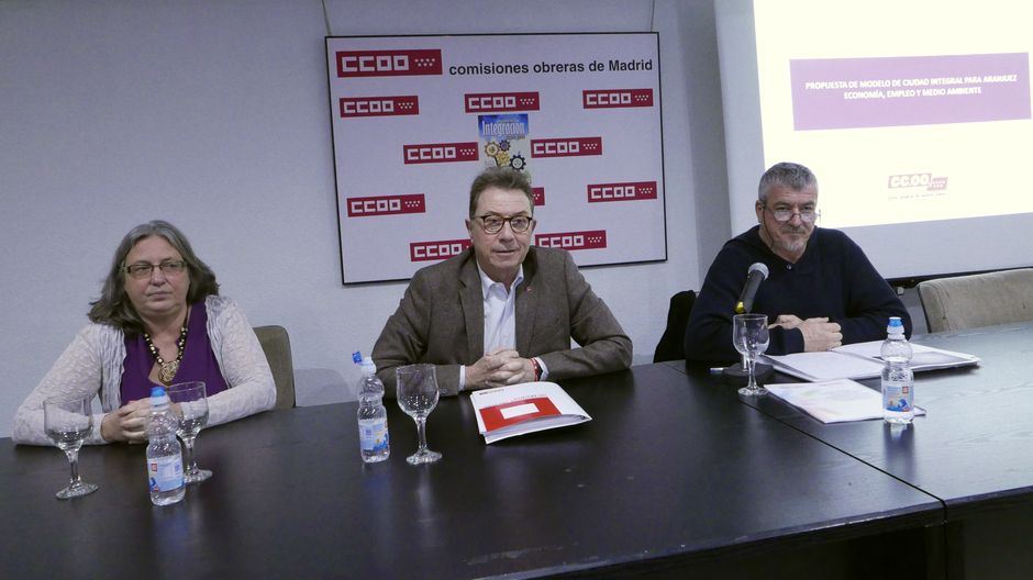 Presentacin del estudio 'Propuesta de modelo de ciudad integral para Aranjuez: economa, empleo y medio ambiente'