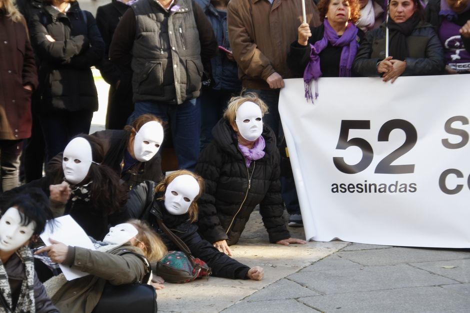 Concentracin 25 Noviembre Da Internacional contra la violencia de Gnero, Madrid