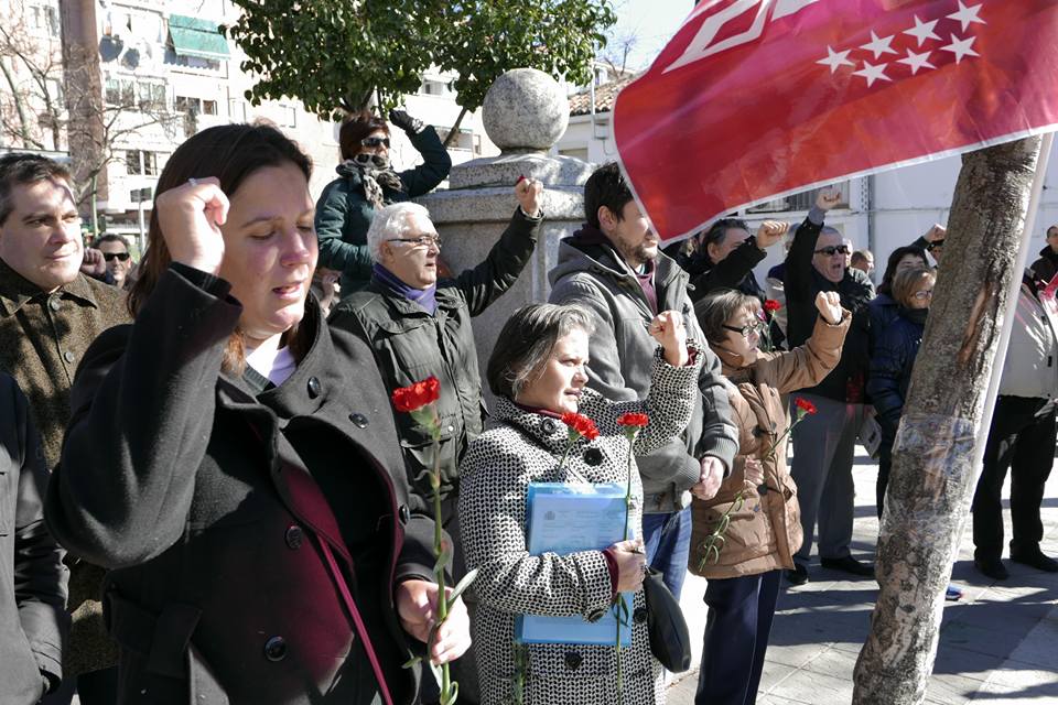 Homenaje a los Abogados de Atocha en Alcobendas