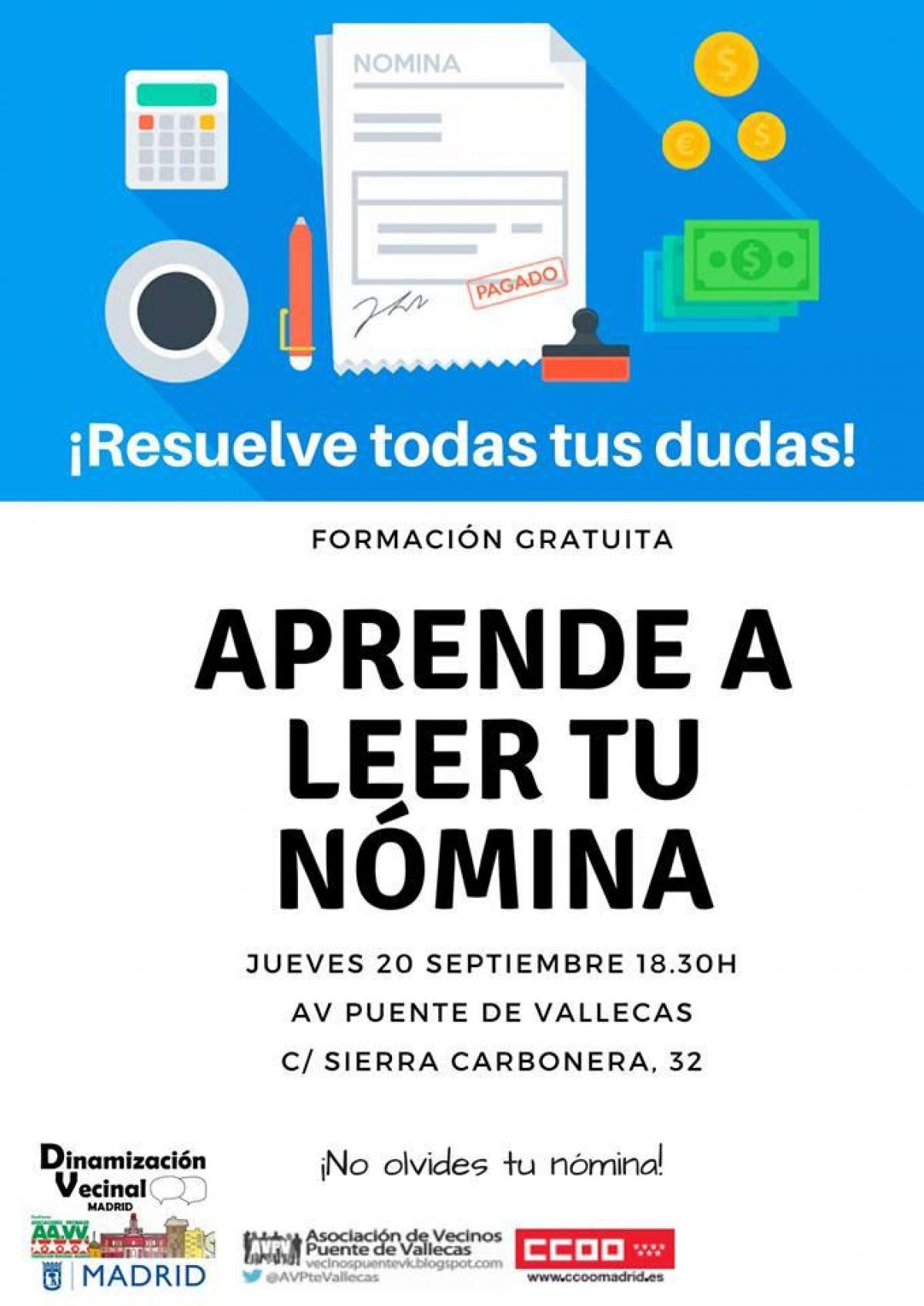 Taller: Aprende a leer tu nmina