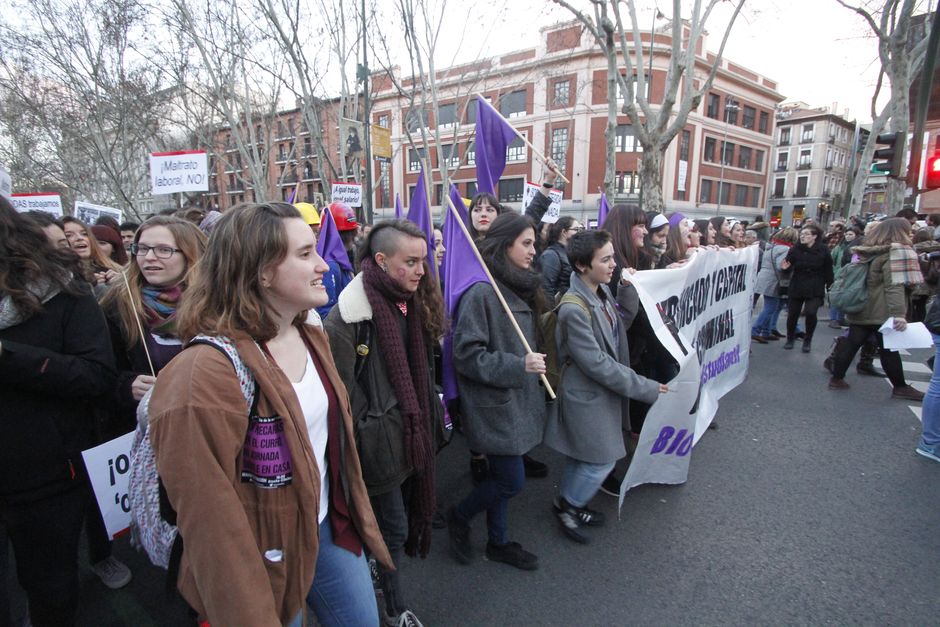 Manifestacin Da Internacional de la Mujer Trabajadora, 8-3-2016