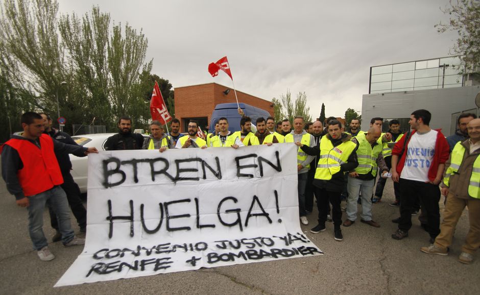 Huelga en BTREN 5 mayo 2016