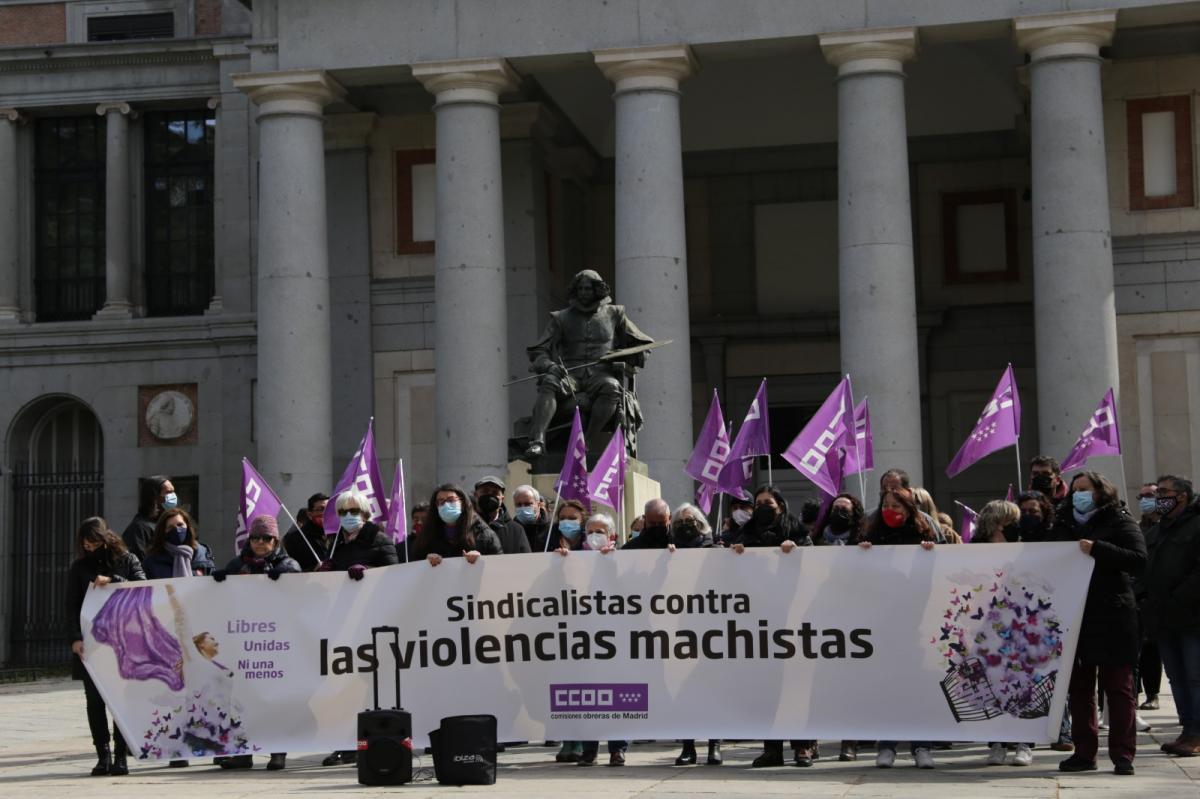 Concentracin contra la violencia machista