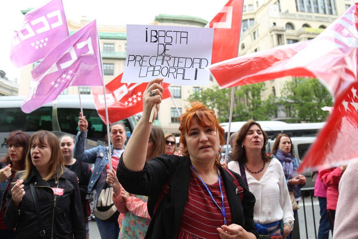 Trabajadores de 010 Lnea Madrid