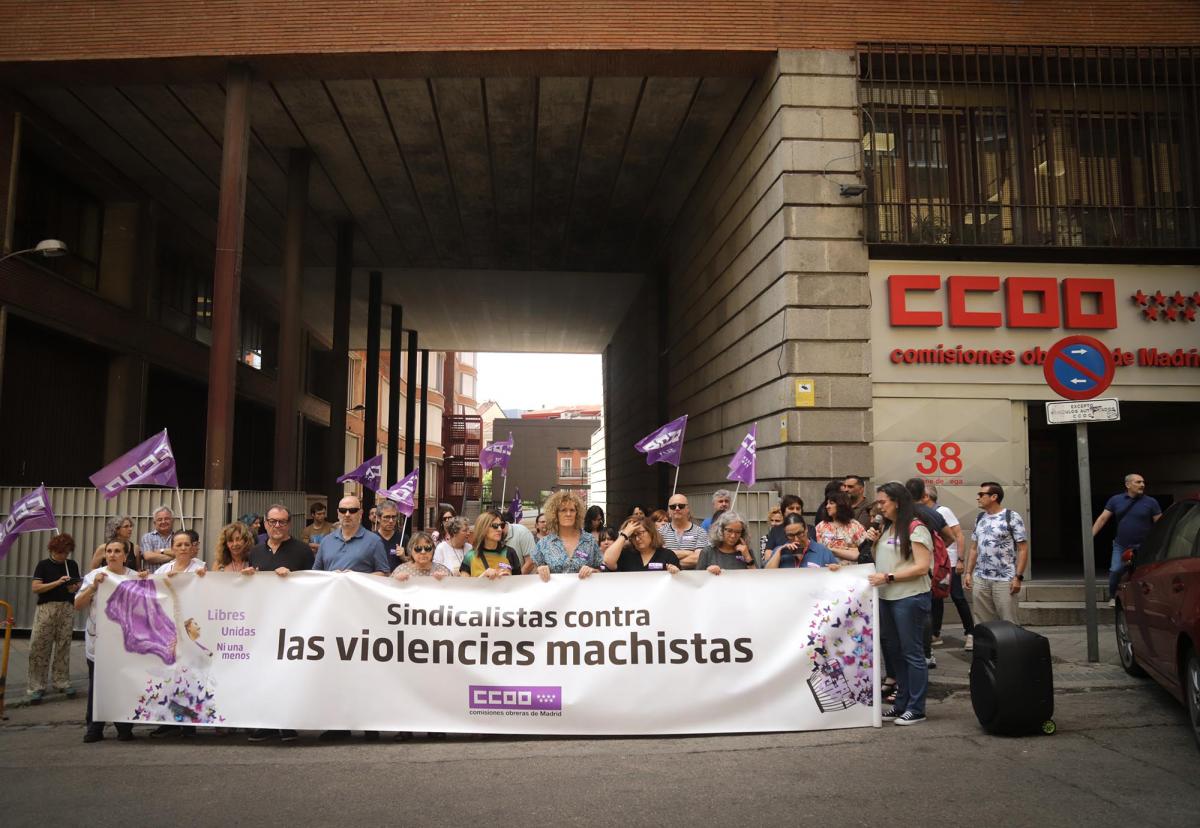 Concentracin contra la violencia machista