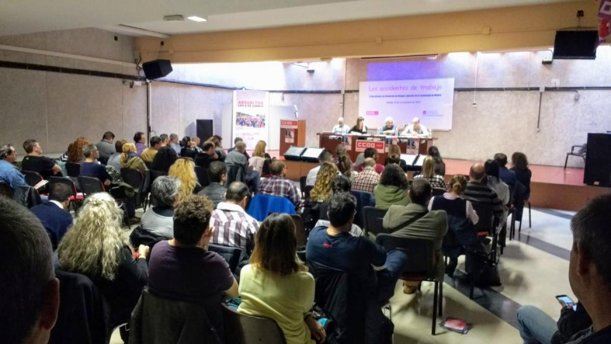 CCOO celebra en la Comarca Sur una jornada sobre los accidentes de trabajo