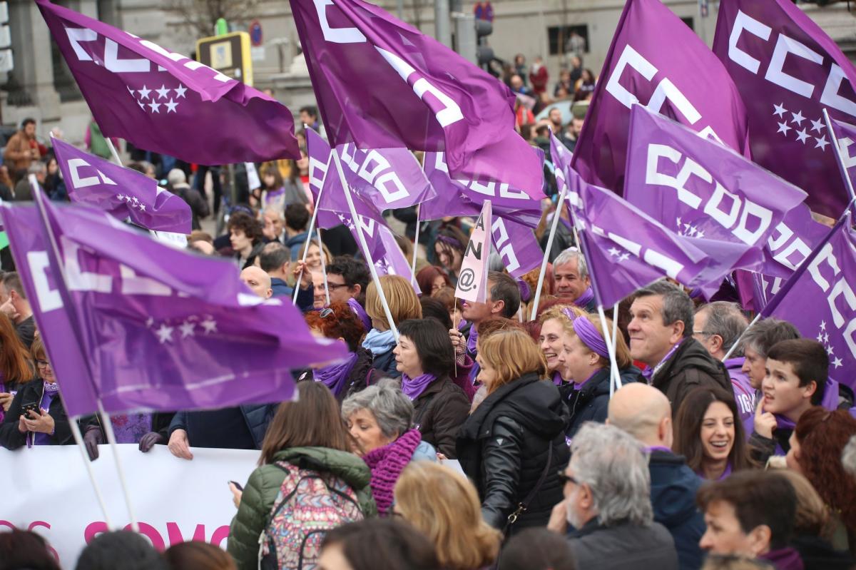 Manifestacion 8M 2020 en Madrid