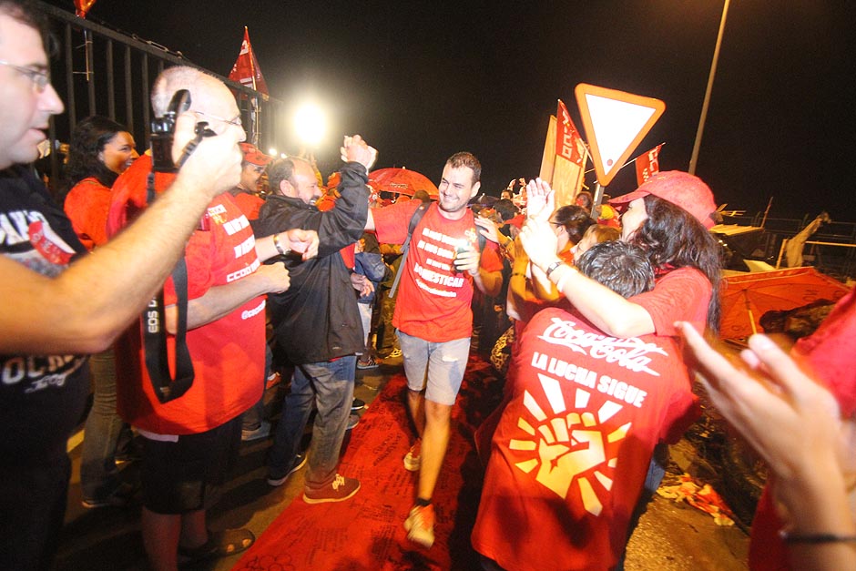 Reapertura de la fbrica de Coca Cola en Fuenlabrada