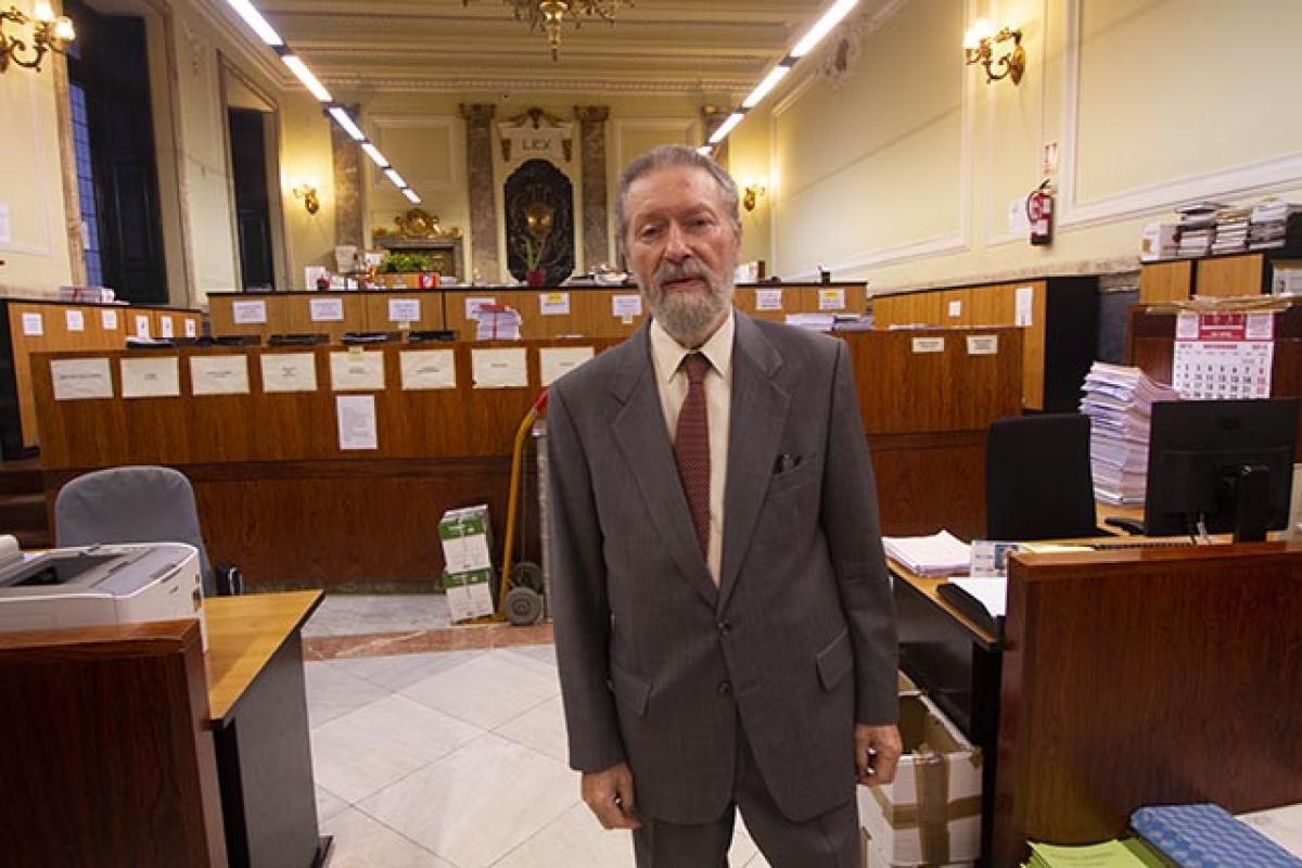 Jaime Sartorius en el Tribunal Supremo