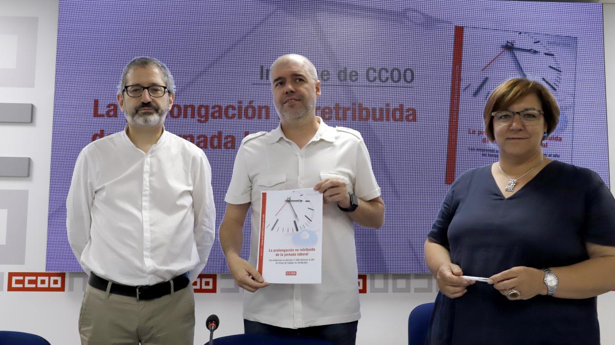 Presentacin del Informe: La prolongacin no retribuida de la jornada laboral