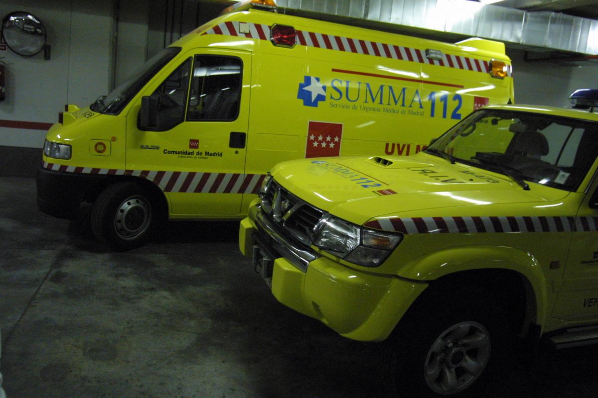 Huelga en el transporte sanitario de Madrid