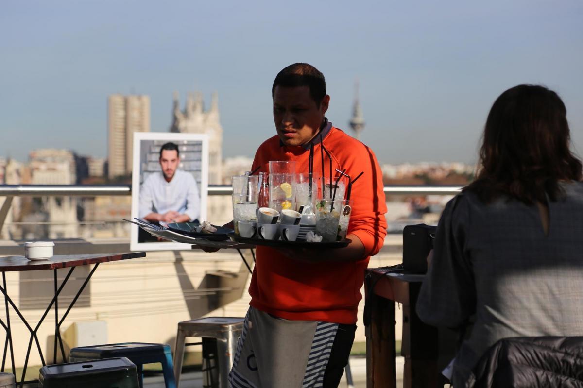 Trabajador en Madrid