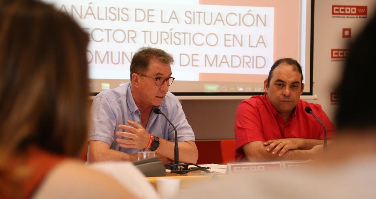 CCOO de Madrid denuncia la precariedad laboral en el sector del turismo mientras crecen los beneficios empresariales