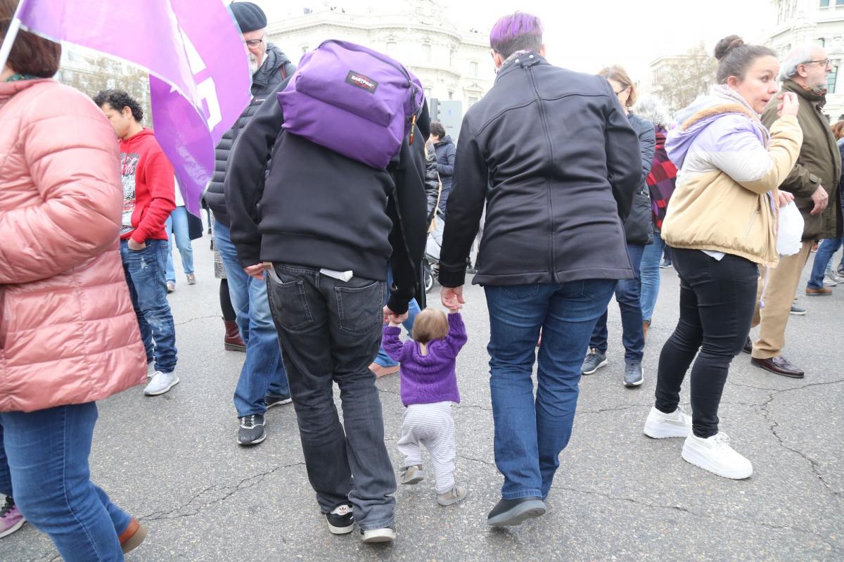 Manifestacion 8M 2020 en Madrid