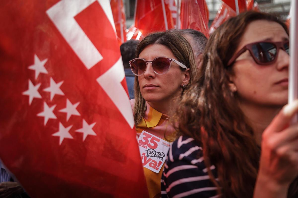 Concentración en Madrid por las 35h, en 2024