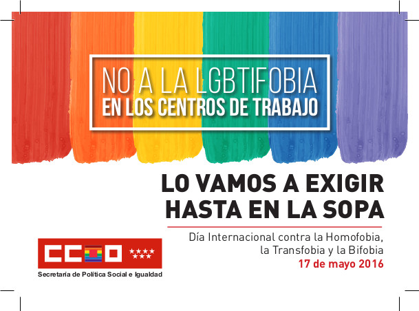 No a la LGBTIFOBIA