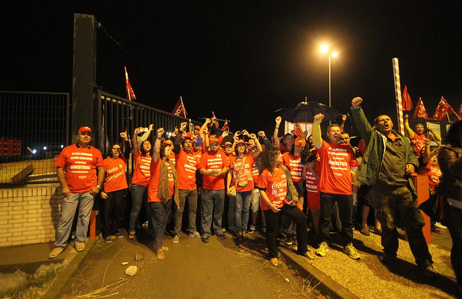 Reapertura de la fbrica de Coca Cola en Fuenlabrada