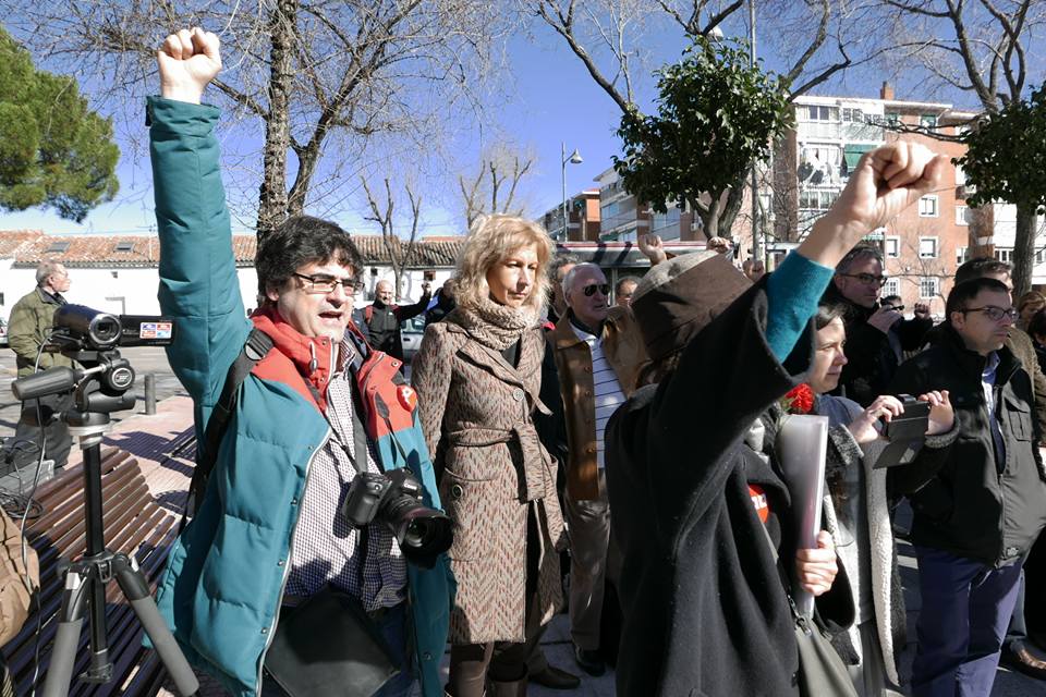 Homenaje a los Abogados de Atocha en Alcobendas