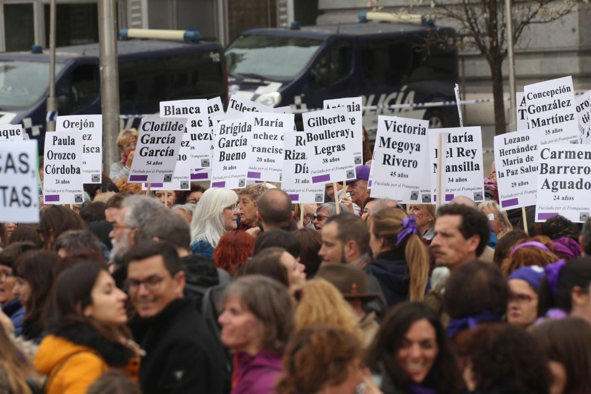 Manifestacion 8M 2020 en Madrid