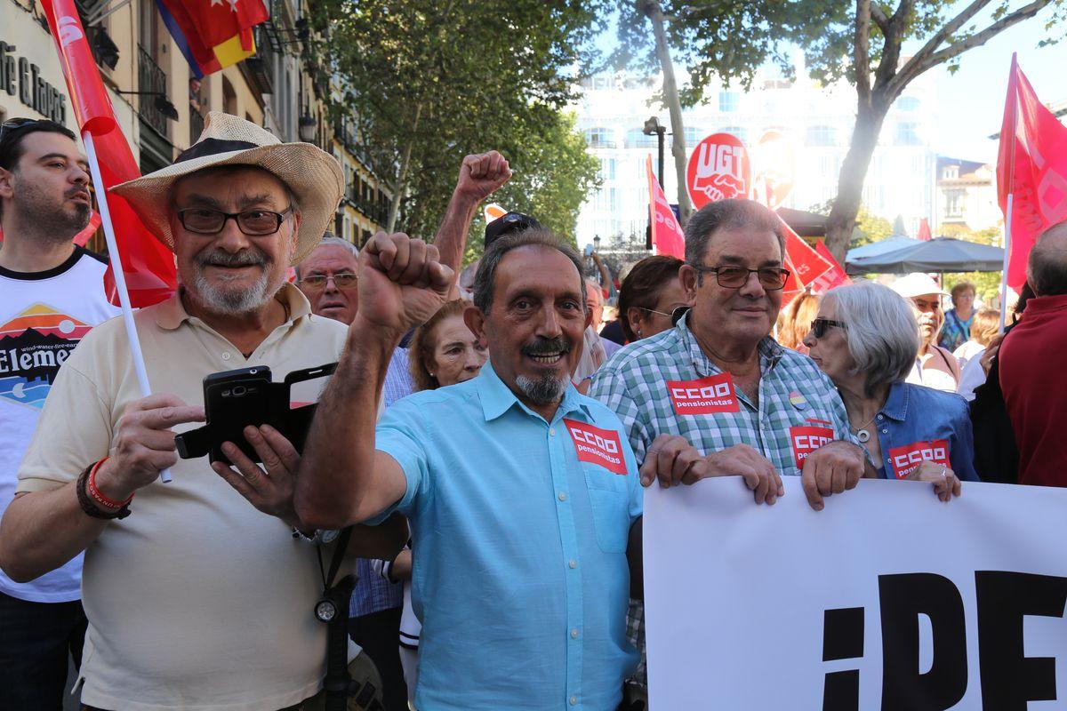 Manifestacin por las pensiones presentes y futuras, 1-10-2018