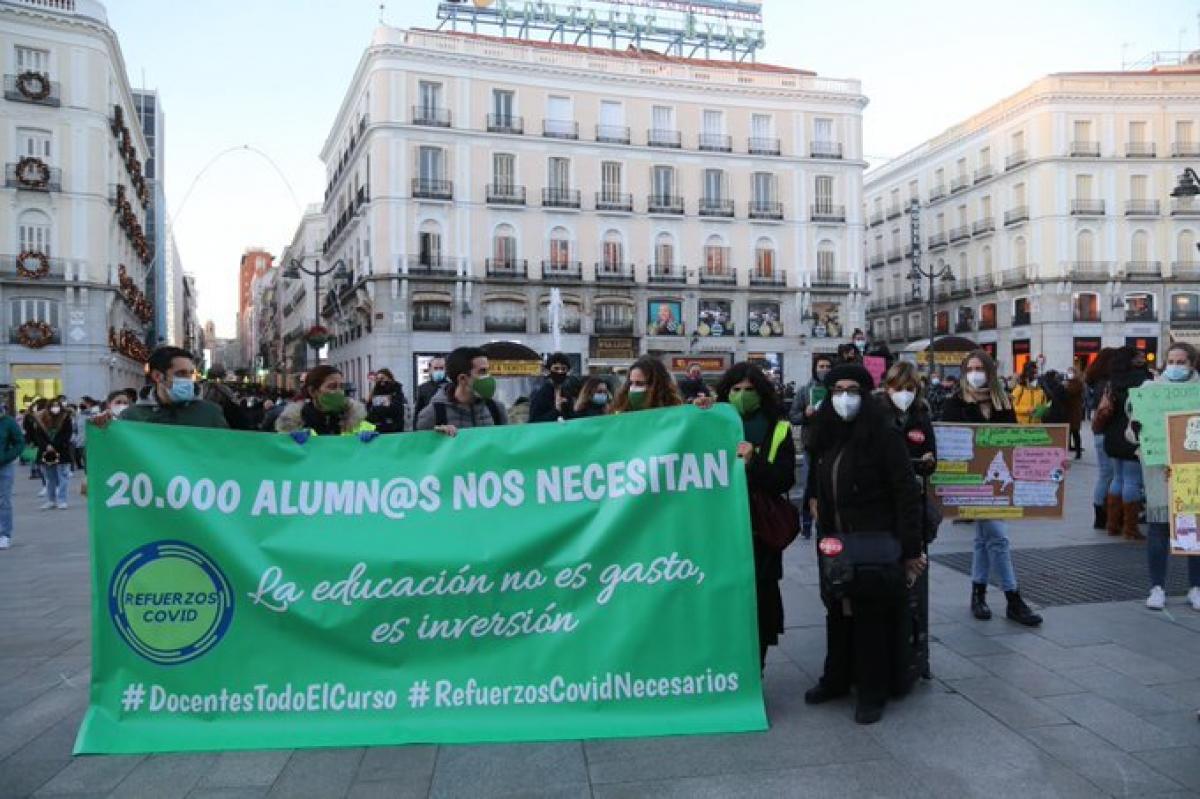 Concentracin el pasado mircoles en Madrid