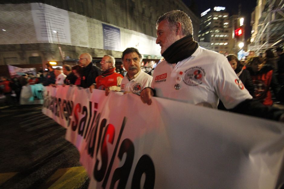 Manifestacin Huelga No Es Delito, por la amnista de trabajadores/as represaliados/as