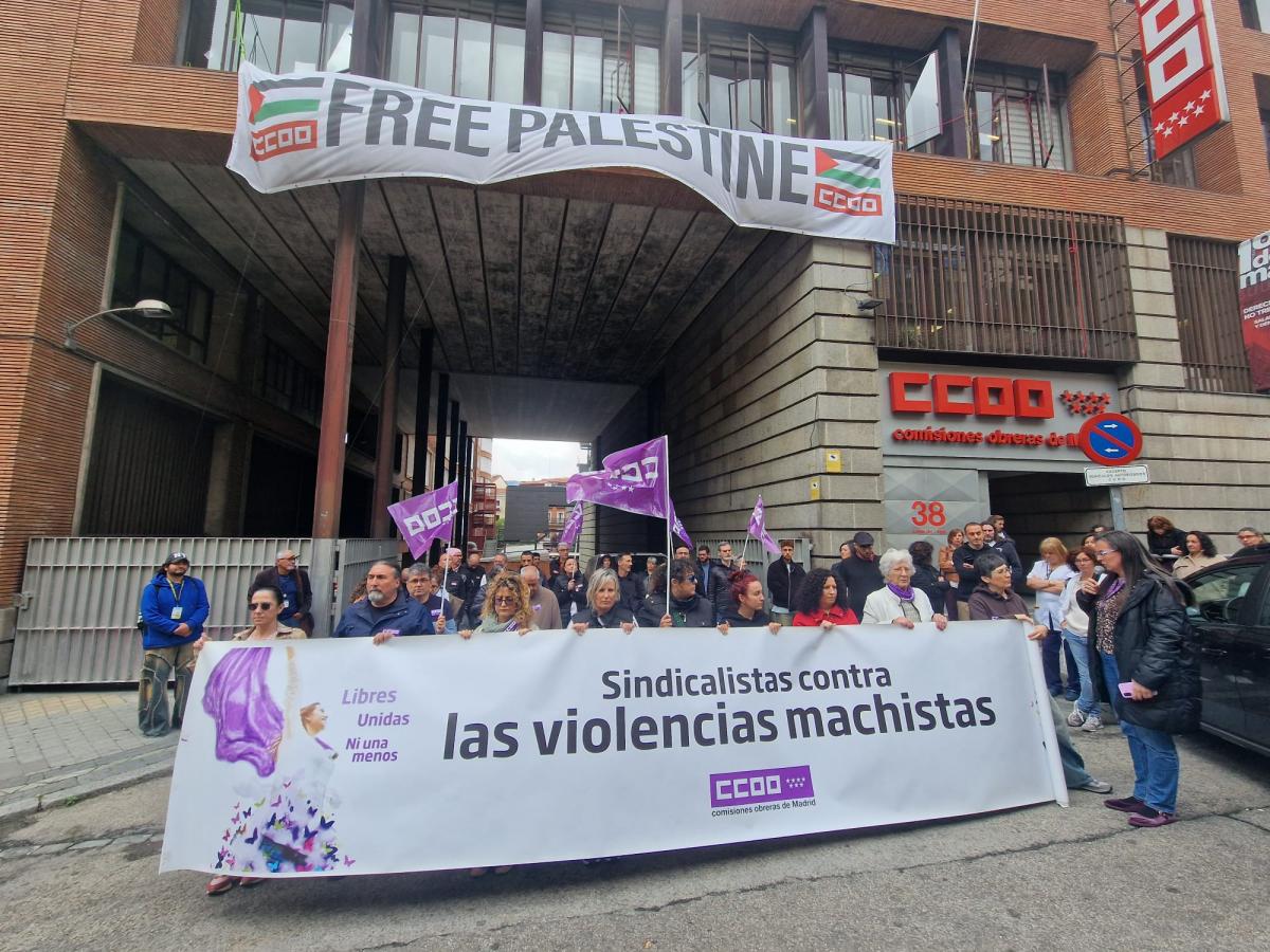 Concentración contra la violencia machista el día 11 de mayo de 2026