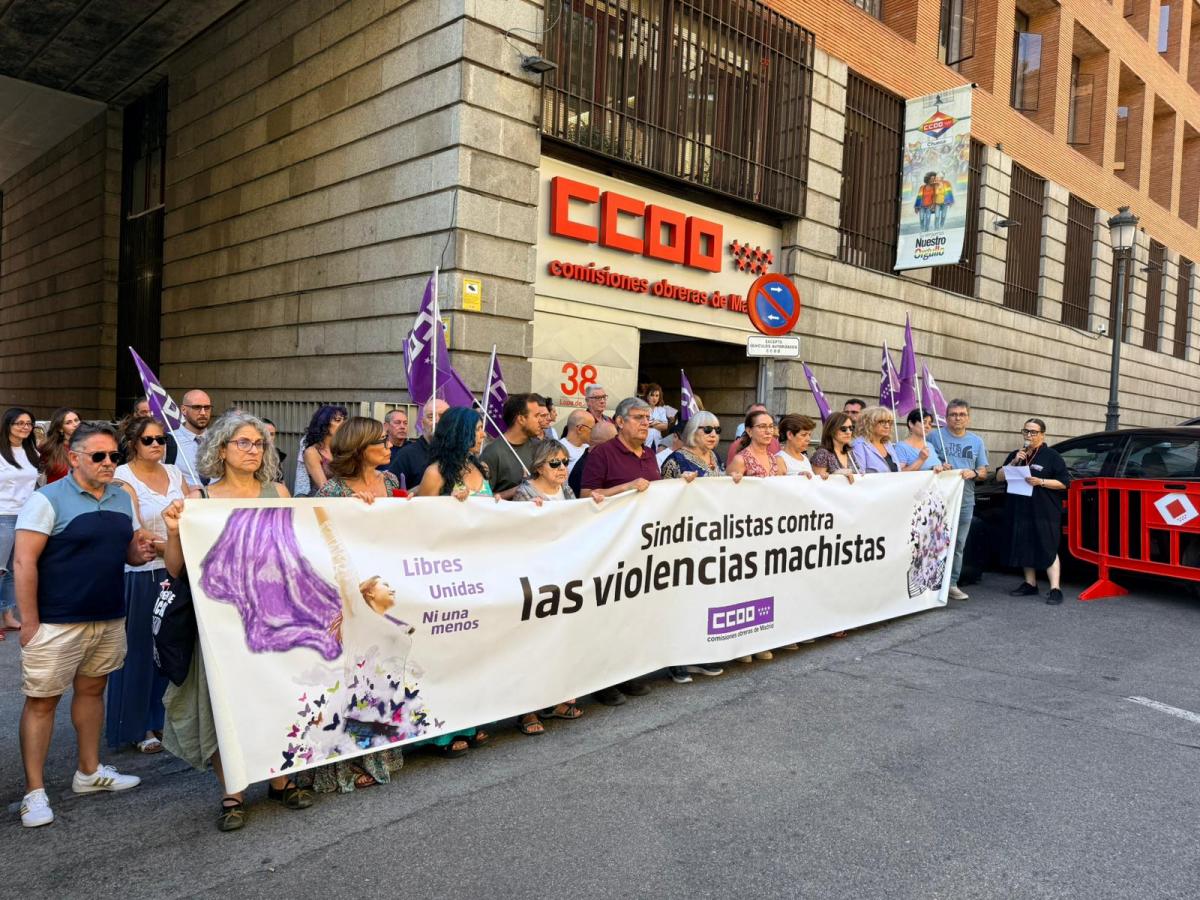 Concentración contra la violencia machista